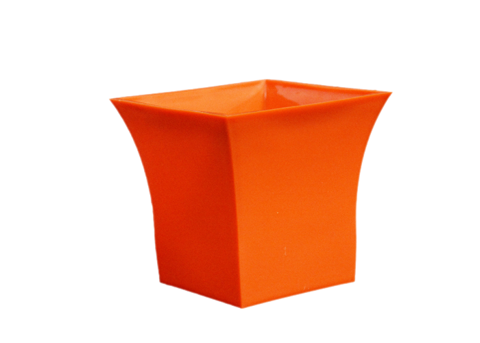 Ruby Square Pot 9.5"