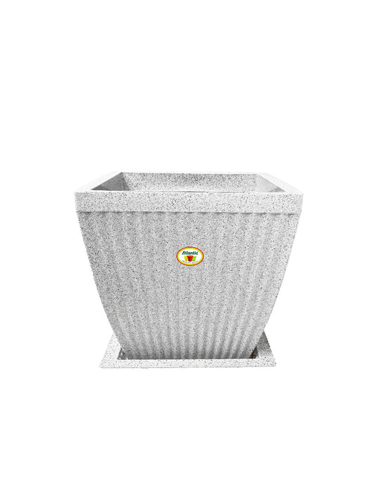 Miami Square Planter 10"