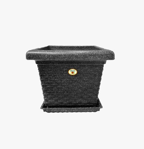 Florida Square Planter 13"